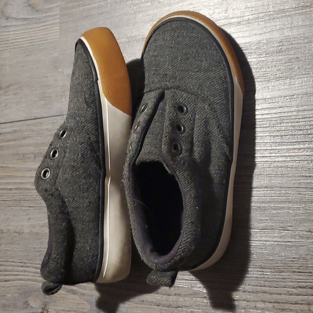 🧡 Joe Fresh | Toddler Canvas Slip-On Sneakers | Size 9